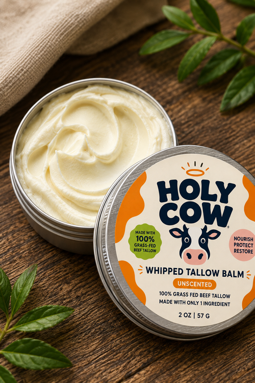 Holy cow Pure Grass-Fed Tallow - Face & Body Balm